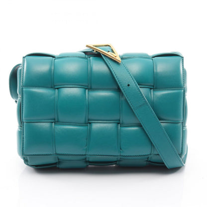 Bottega Veneta Bottega Veneta Shoulder Bag Padded Cassette Intrecciato Blue