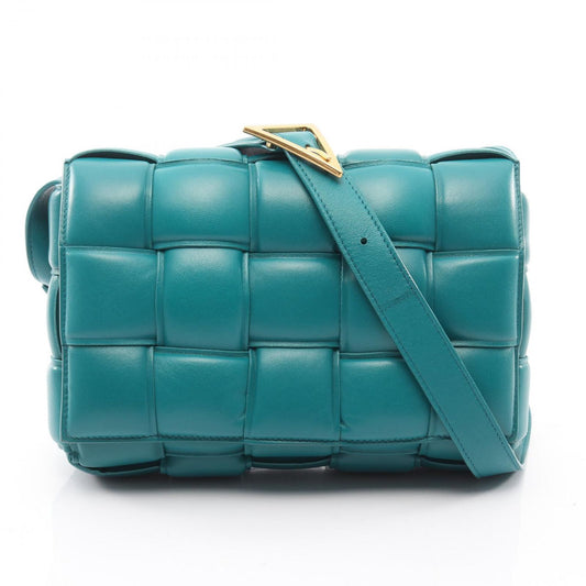 Bottega Veneta Bottega Veneta Shoulder Bag Padded Cassette Intrecciato Blue