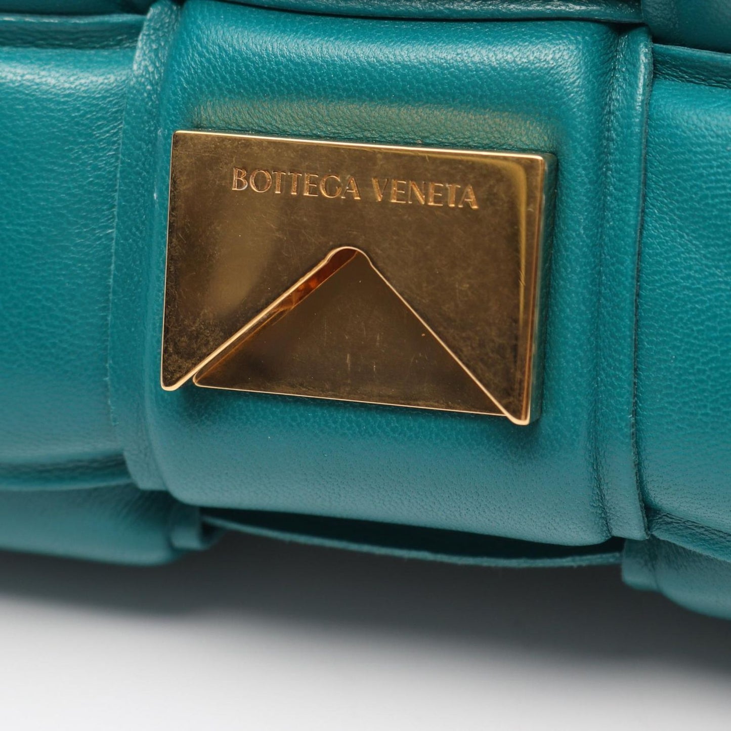 Bottega Veneta Bottega Veneta Shoulder Bag Padded Cassette Intrecciato Blue