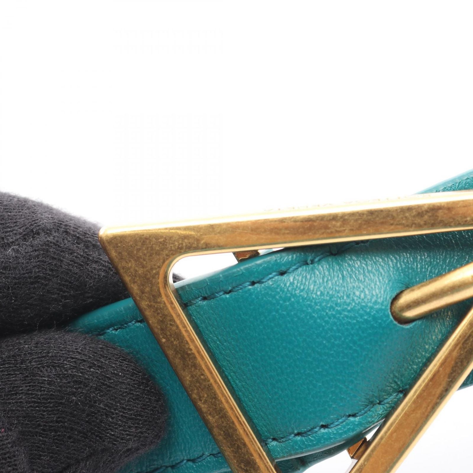 Bottega Veneta Bottega Veneta Shoulder Bag Padded Cassette Intrecciato Blue