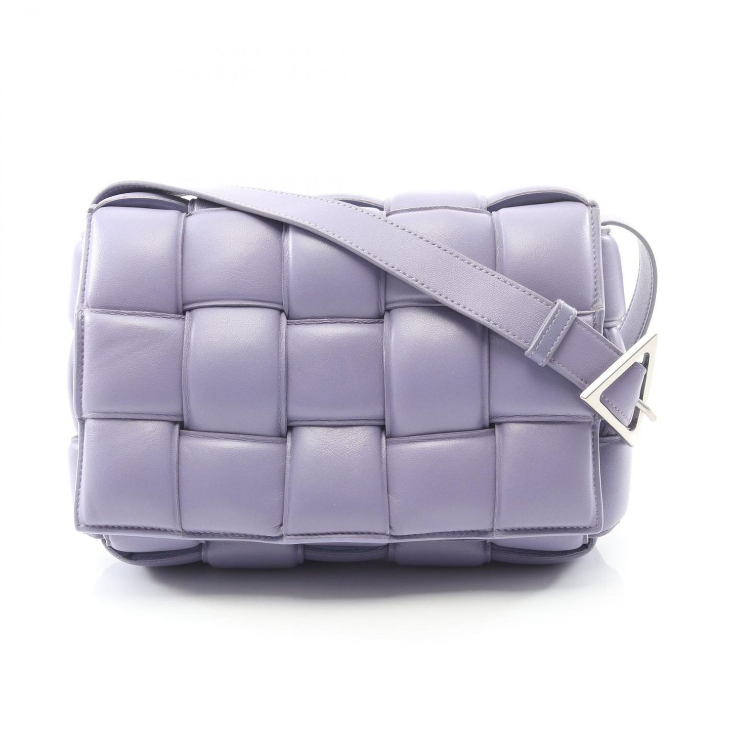 Bottega Veneta Bottega Veneta Shoulder Bag Padded Cassette Intrecciato Lavender