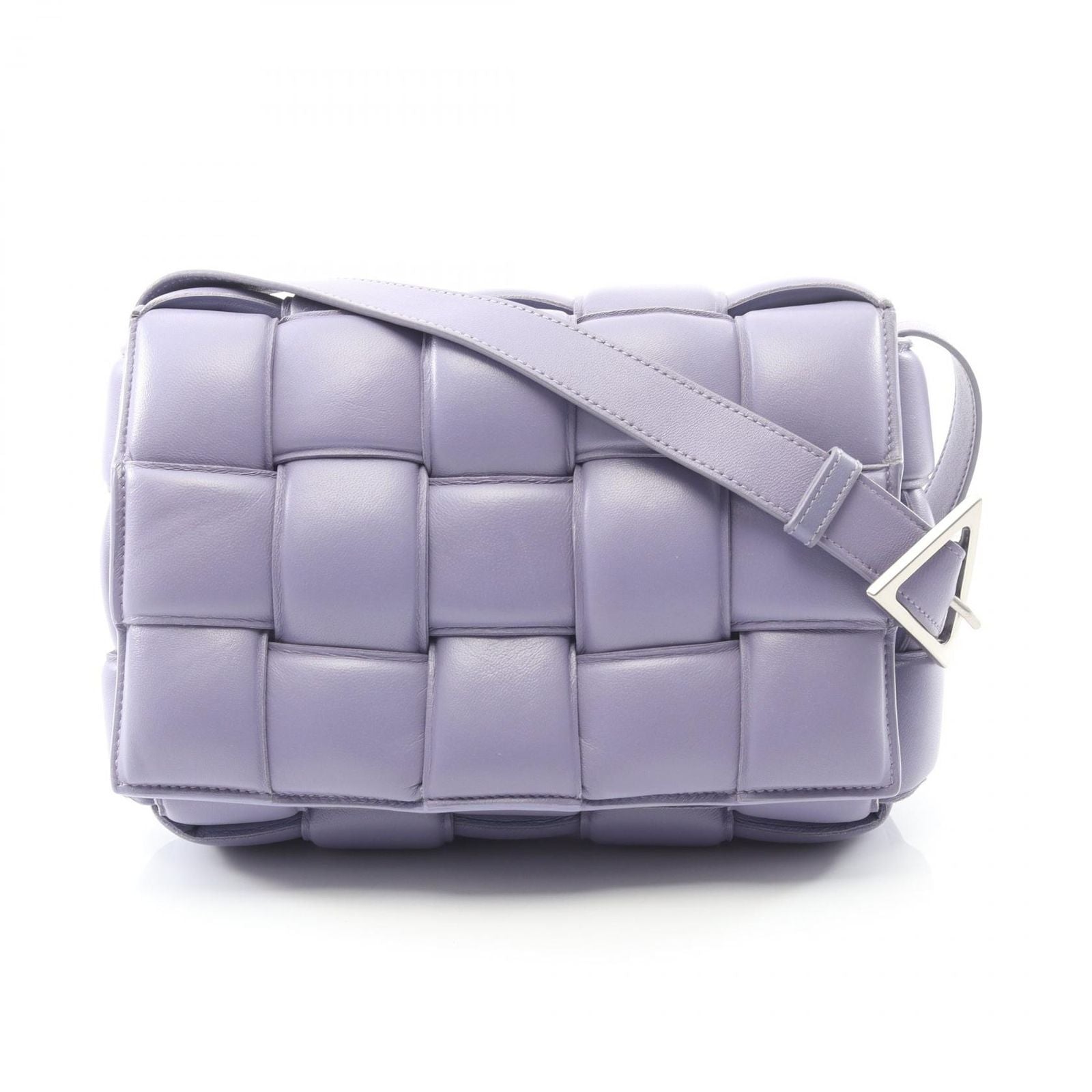 Bottega Veneta Bottega Veneta Shoulder Bag Padded Cassette Intrecciato Lavender