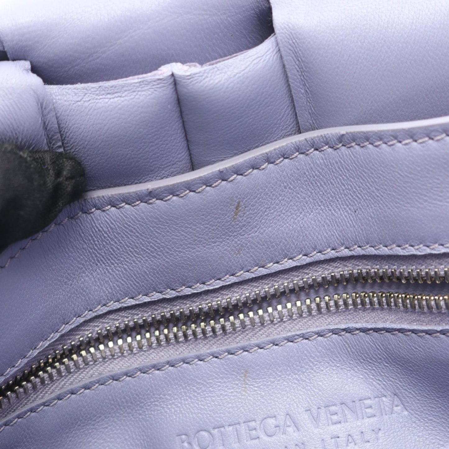 Bottega Veneta Bottega Veneta Shoulder Bag Padded Cassette Intrecciato Lavender