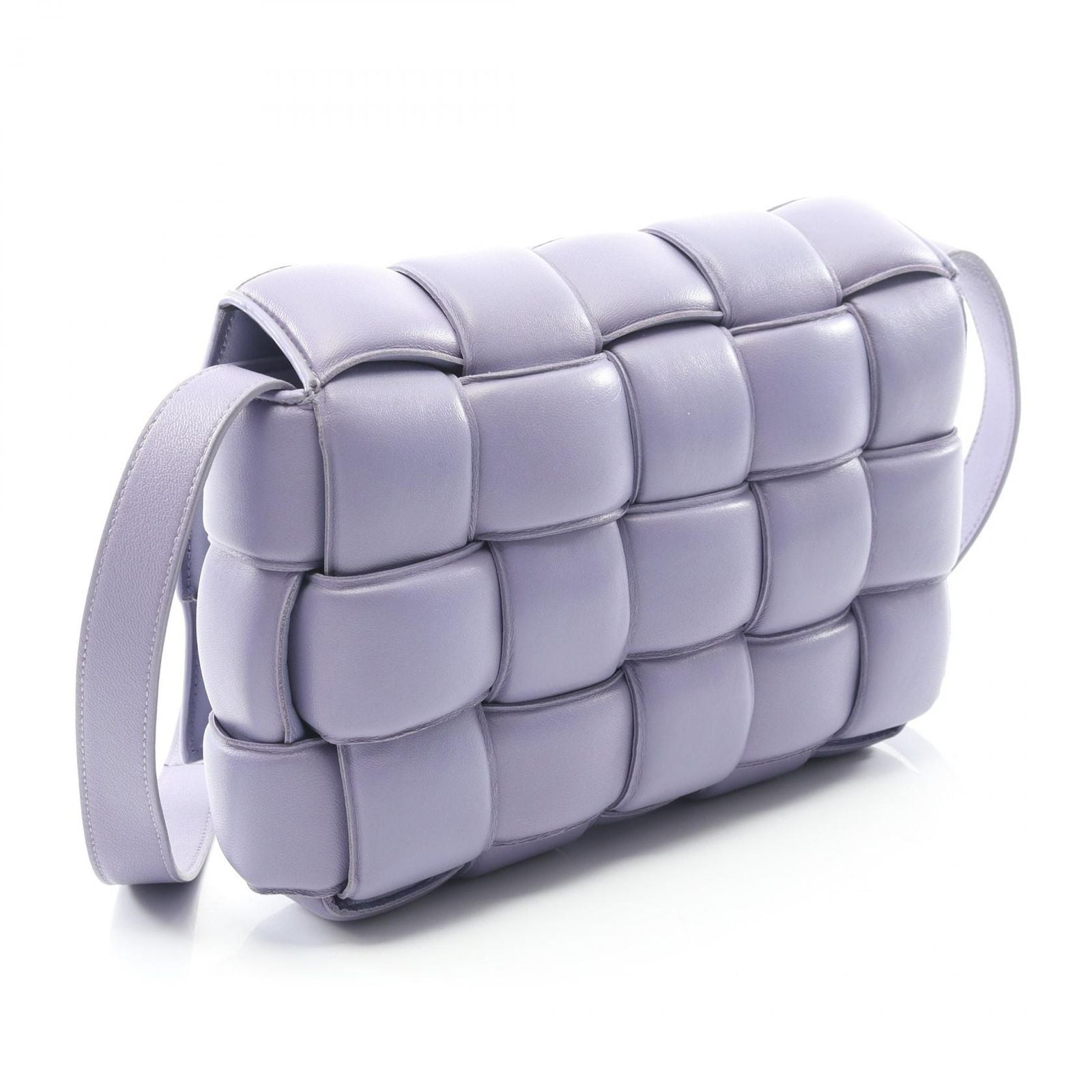 Bottega Veneta Bottega Veneta Shoulder Bag Padded Cassette Intrecciato Lavender