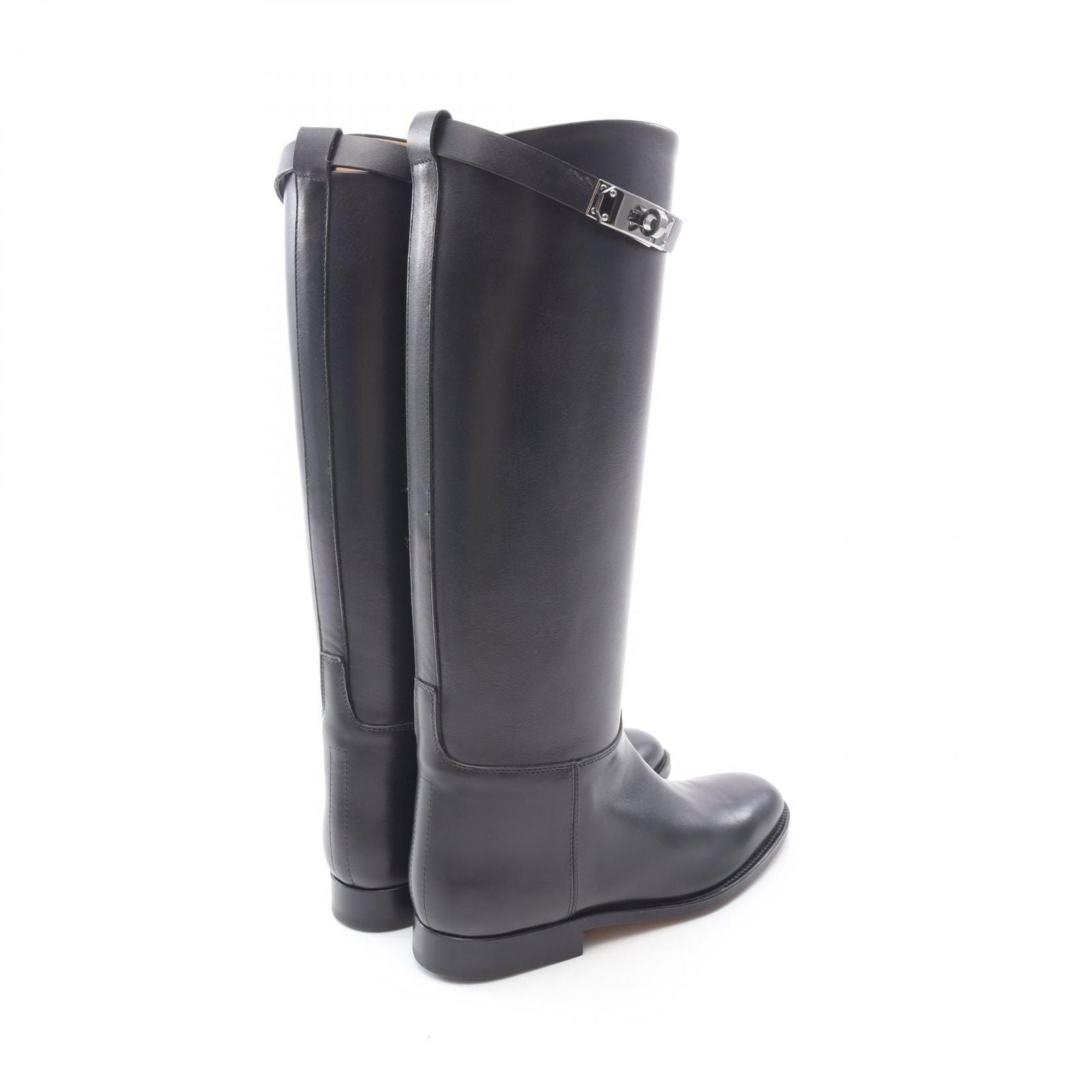 Hermes Boots Jumping Kelly Leather Kelly Jumping Boots Svhardware Calf Leather