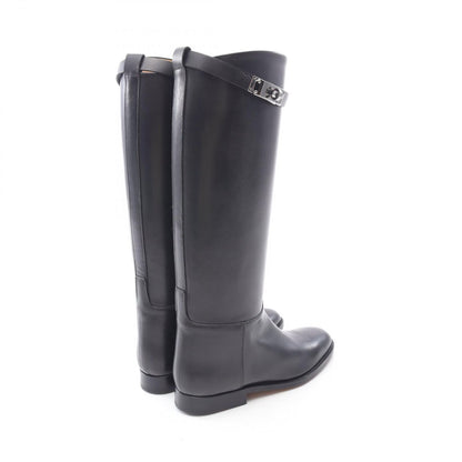 Hermes Boots Jumping Kelly Leather Kelly Jumping Boots Svhardware Calf Leather