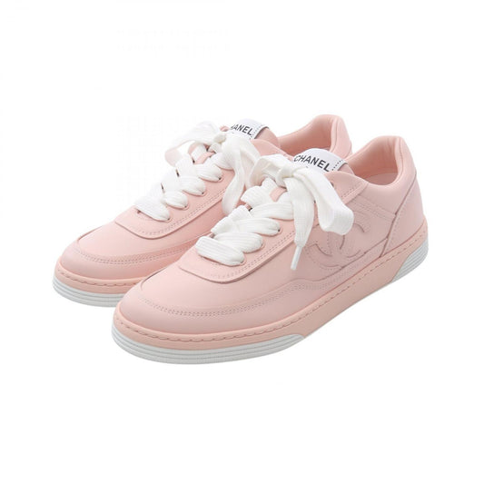 Chanel Sneakers Coco Mark Leather Sneakers Ladies Unused