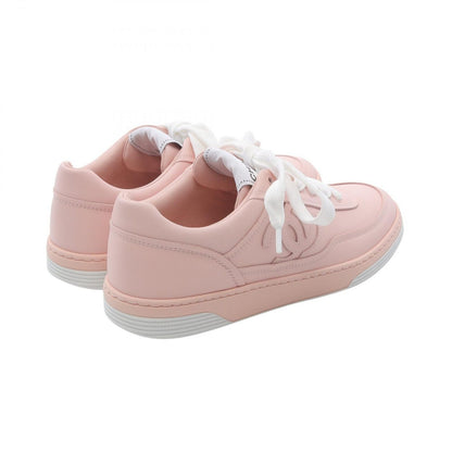 Chanel Sneakers Coco Mark Leather Sneakers Ladies Unused