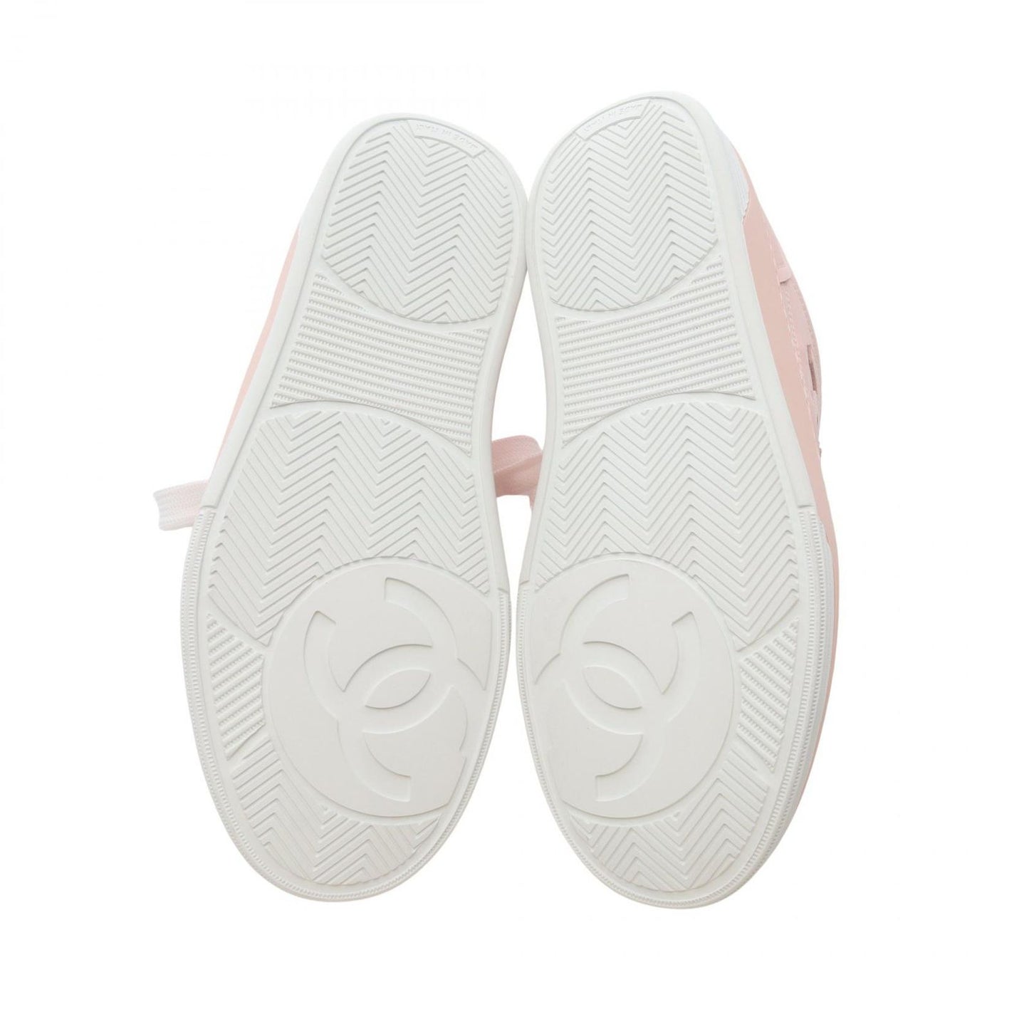 Chanel Sneakers Coco Mark Leather Sneakers Ladies Unused