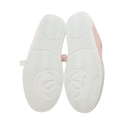 Chanel Sneakers Coco Mark Leather Sneakers Ladies Unused