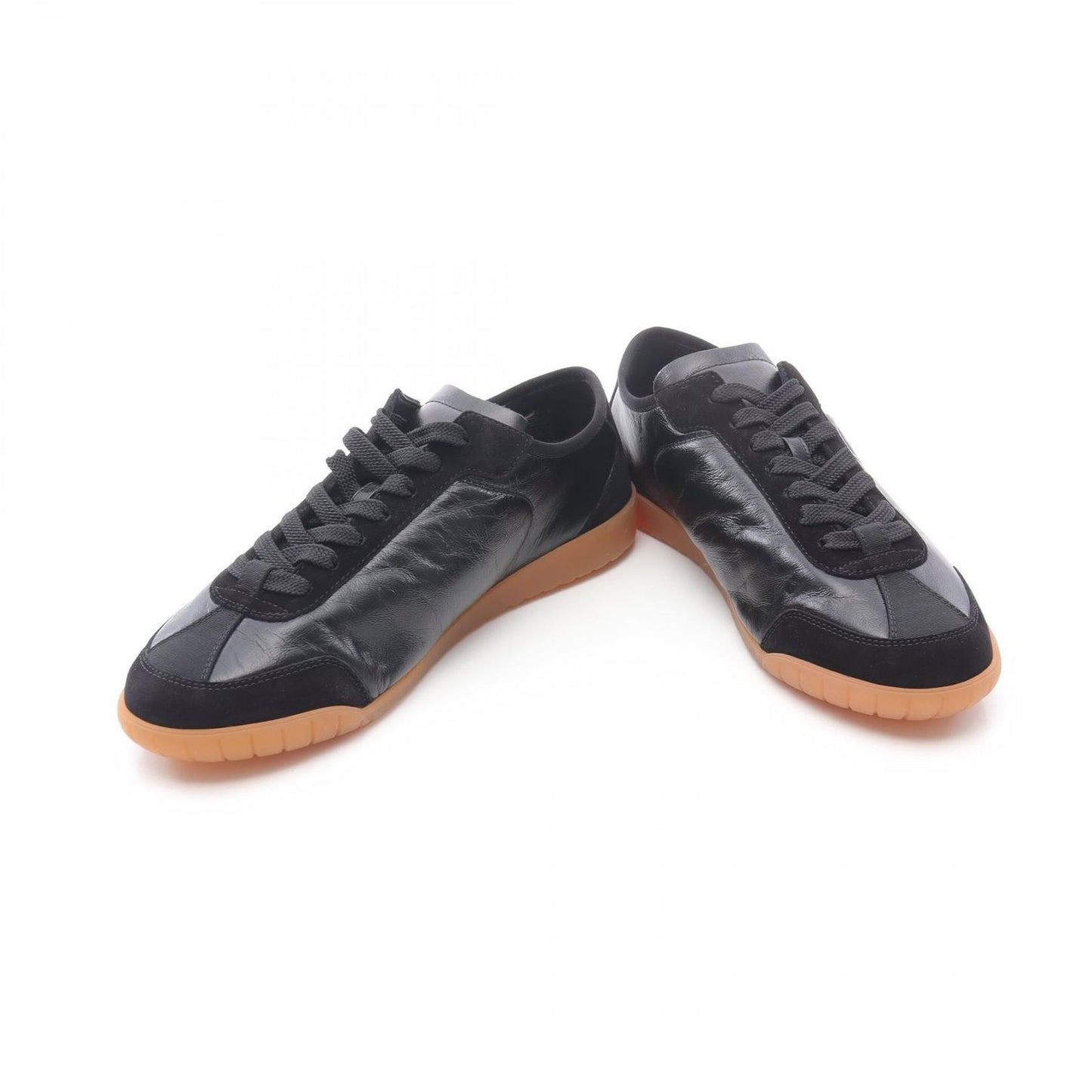 Chanel Sneakers Coco Mark Leather Suede Sneakers Ladies Unused