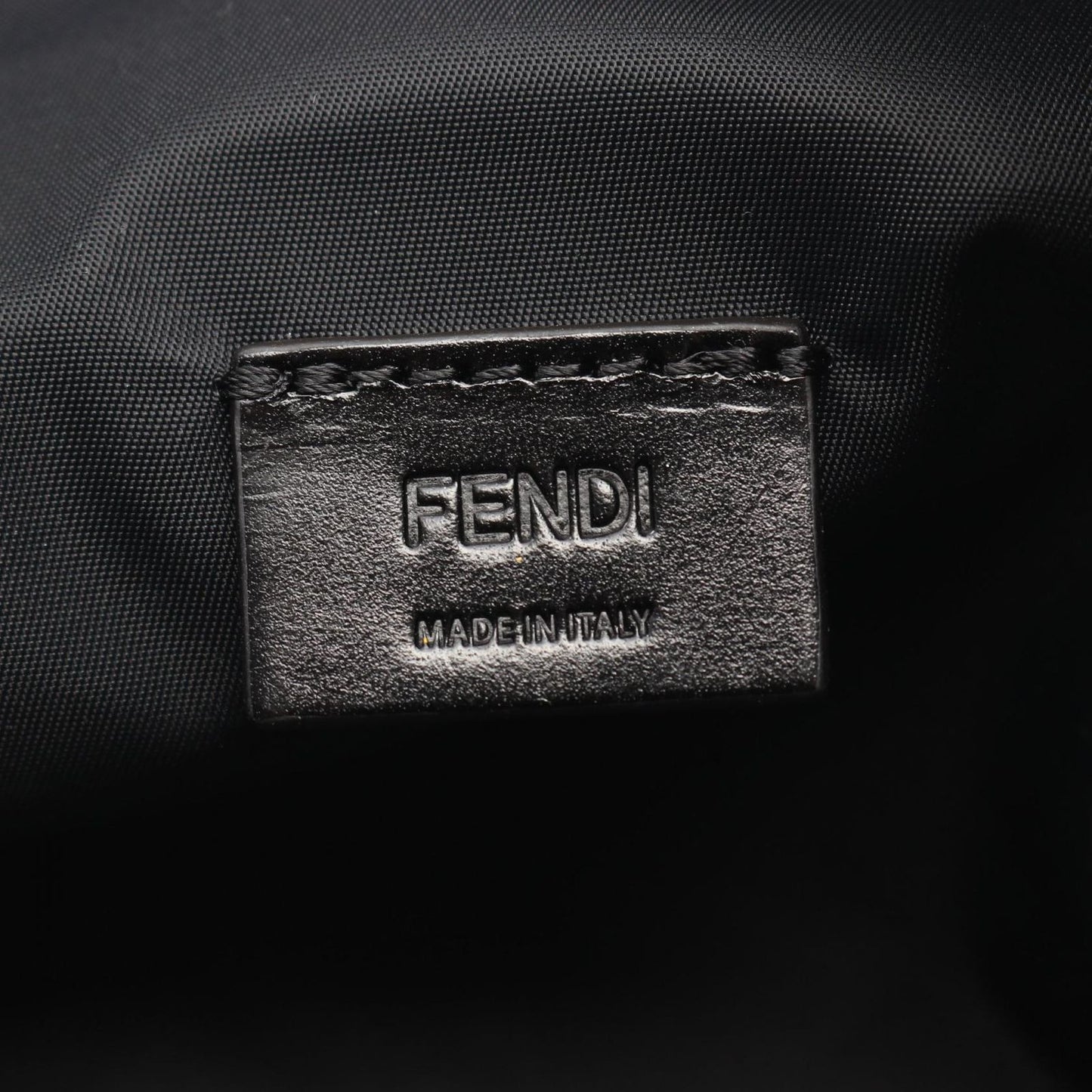 Fendi Second Bag Clutch Bag 7as378 Bordeaux Leather Second Bag Men's a