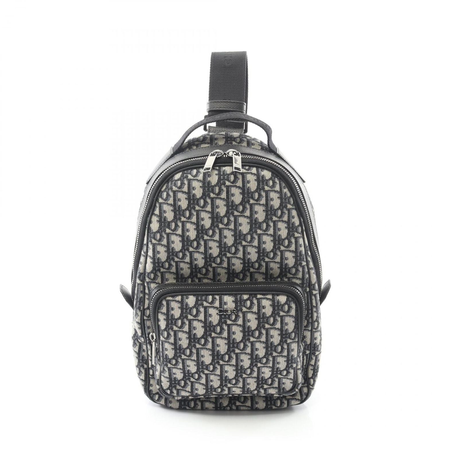 Dior Waist Bag Body Bag Rider Ring Bag Oblique Jacquard 1esbo038yky-H27e Navy