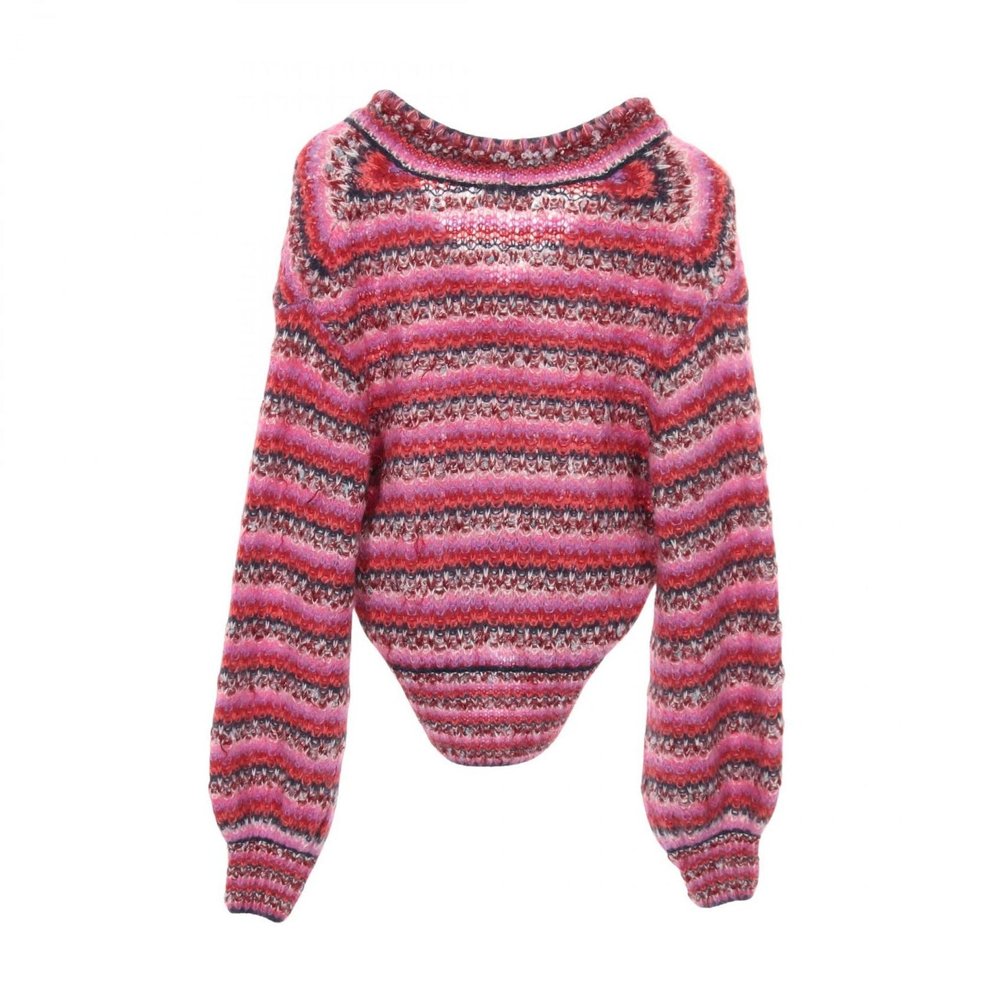 Chanel Knit Coco Mark Button P72980k10502 Silk Wool Knit Ladies a