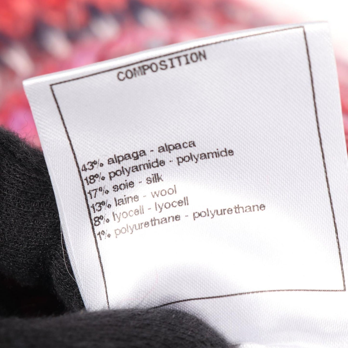 Chanel Knit Coco Mark Button P72980k10502 Silk Wool Knit Ladies a