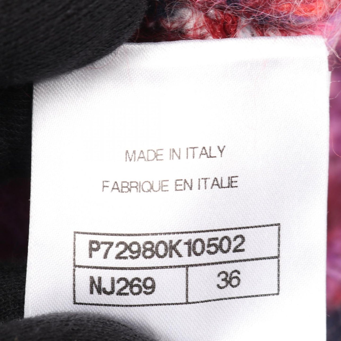 Chanel Knit Coco Mark Button P72980k10502 Silk Wool Knit Ladies a