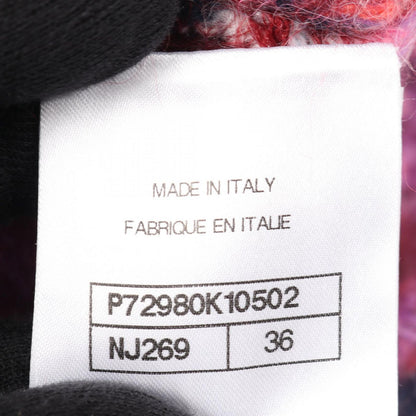 Chanel Knit Coco Mark Button P72980k10502 Silk Wool Knit Ladies a