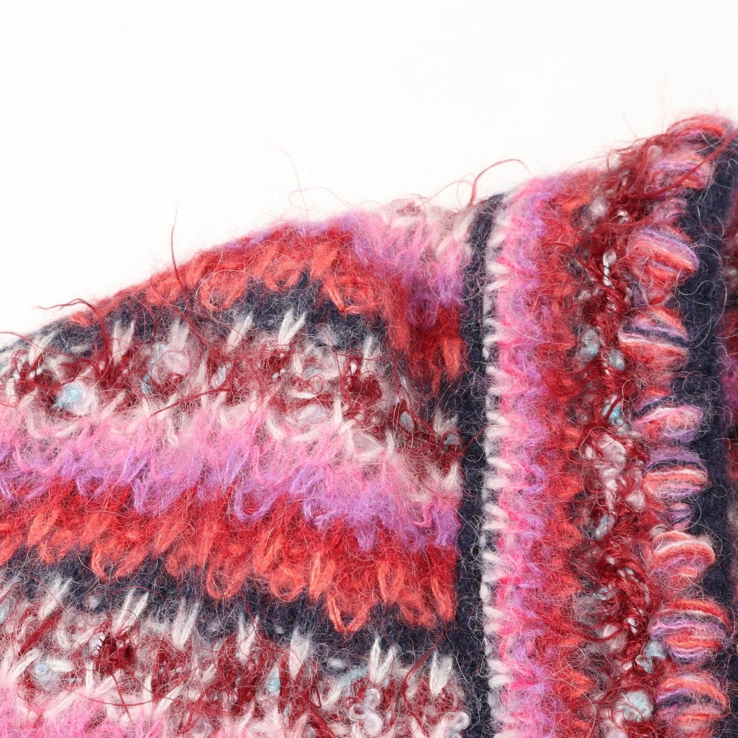 Chanel Knit Coco Mark Button P72980k10502 Silk Wool Knit Ladies a