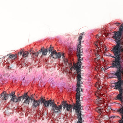 Chanel Knit Coco Mark Button P72980k10502 Silk Wool Knit Ladies a