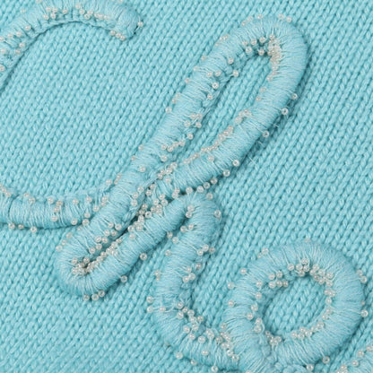 Chanel Knit P65189k61044 20b Cashmere Knit Women's a