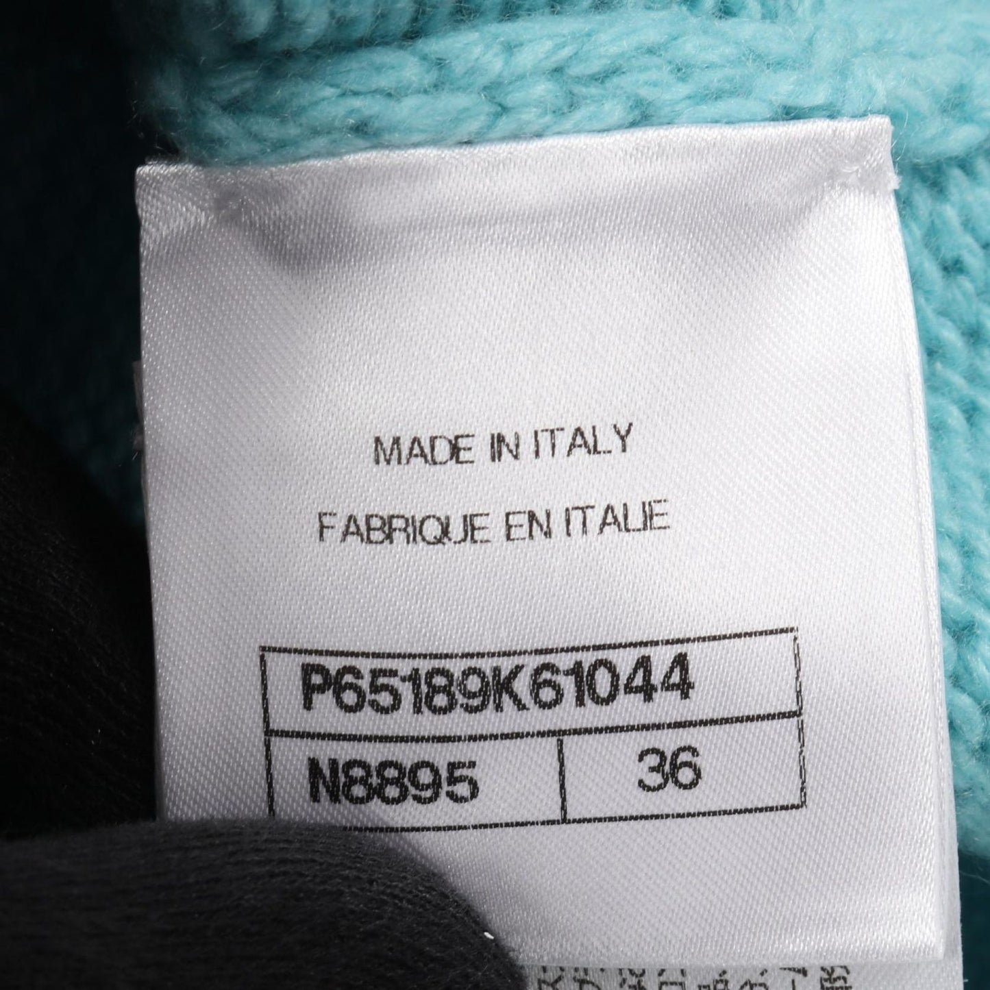 Chanel Knit P65189k61044 20b Cashmere Knit Women's a