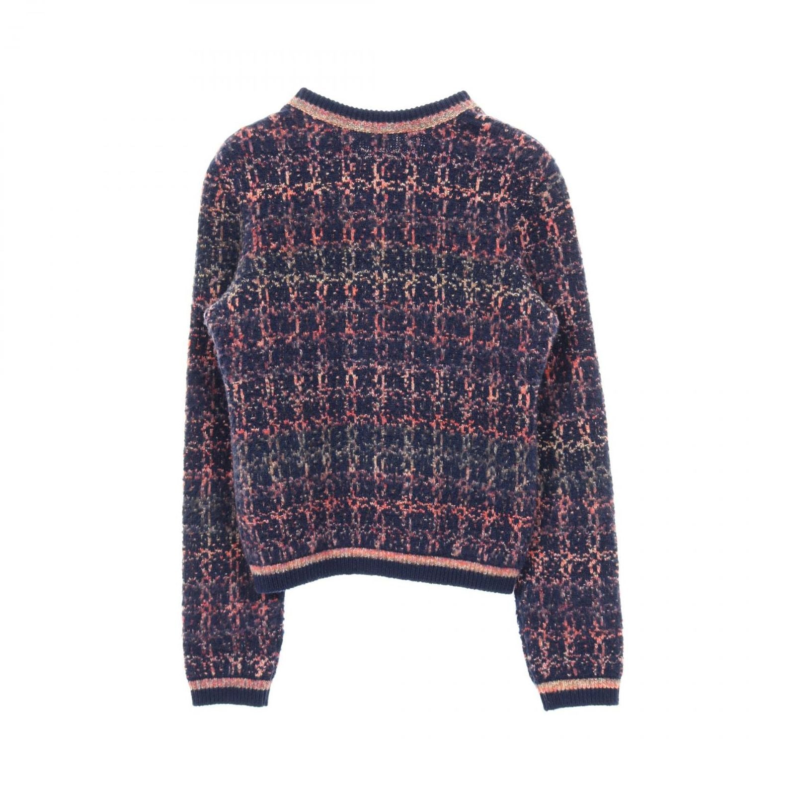 Chanel Cardigan Coco Mark Button Cashmere Wool Cardigan Women's a