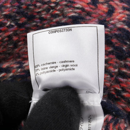 Chanel Cardigan Coco Mark Button Cashmere Wool Cardigan Women's a