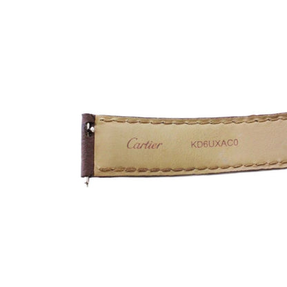 Cartier Tank Solo Leather Belt Brown KH • OH