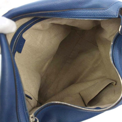 Gucci Icon Bit Tote Bag Handbag Leather Blue 232950 KH • OH