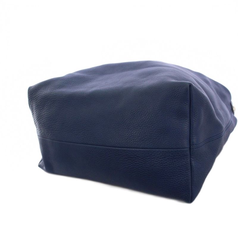 Gucci Icon Bit Tote Bag Handbag Leather Blue 232950 KH • OH