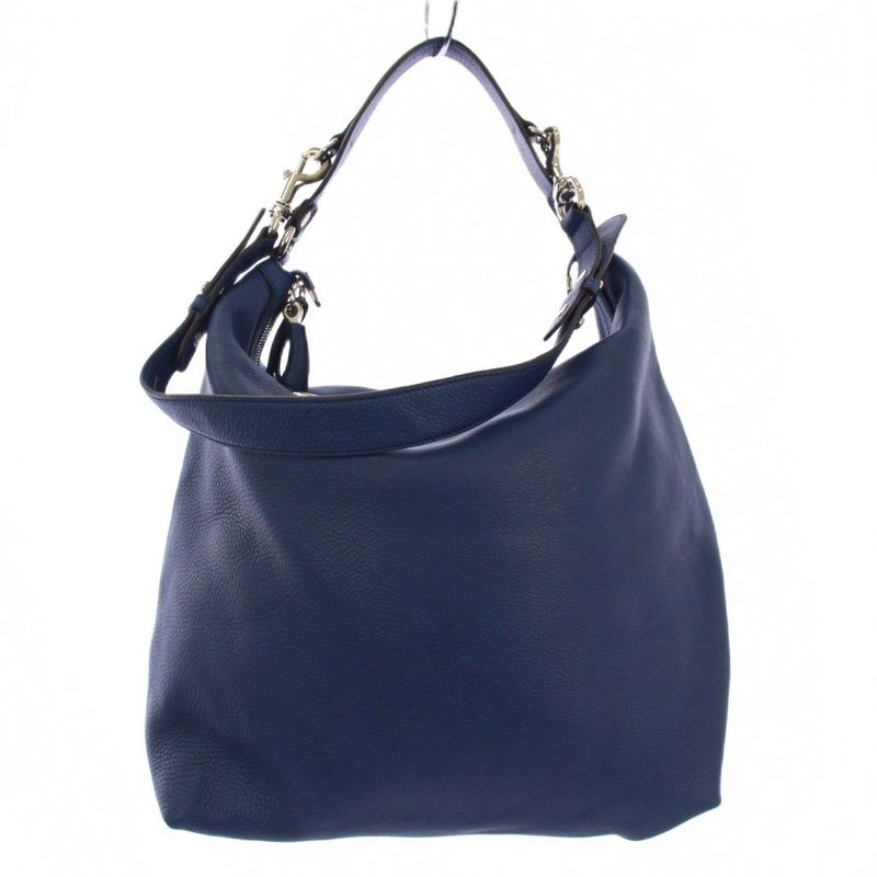 Gucci Icon Bit Tote Bag Handbag Leather Blue 232950 KH • OH