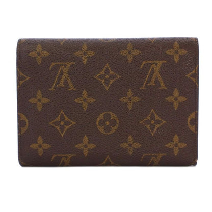 Louis Vuitton Monogram Porte Tresor Etuy Papier Wallet Tri-Fold Brown M61202 Bm