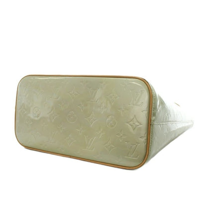 Louis Vuitton Monogram Vernis Houston Handbag Shoulder Bag Light Green M91053