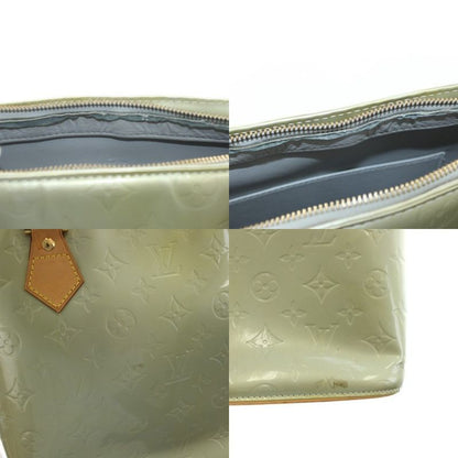 Louis Vuitton Monogram Vernis Houston Handbag Shoulder Bag Light Green M91053