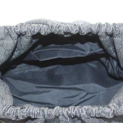 Gucci Bamboo Handbag GG Canvas Black 92708 An13 • OH