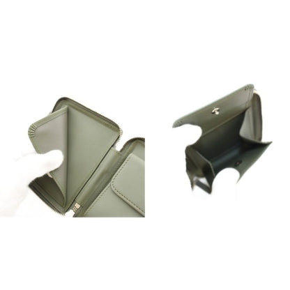 Louis Vuitton Damier Glace Petit Monnaie Wallet Bifold Coin Purse Round Zip