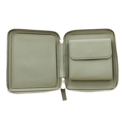 Louis Vuitton Damier Glace Petit Monnaie Wallet Bifold Coin Purse Round Zip