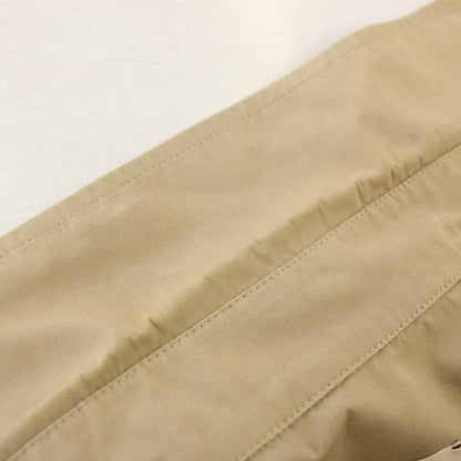 Hermes Deformed Shirt Dress Long Sleeve H Embroidery 40 Beige G