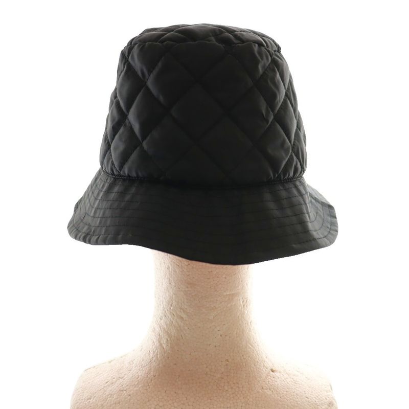 Celine Bucket Hat Quilted M Black SS • OS