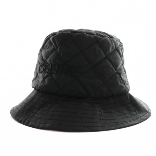 Celine Bucket Hat Quilted M Black SS • OS