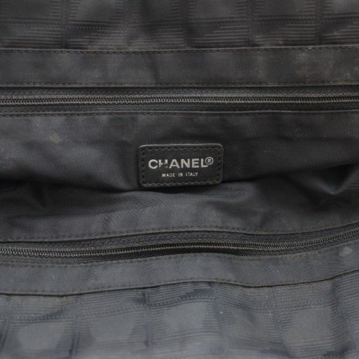 Chanel New Travel Line MM Tote Bag Black SS • OS