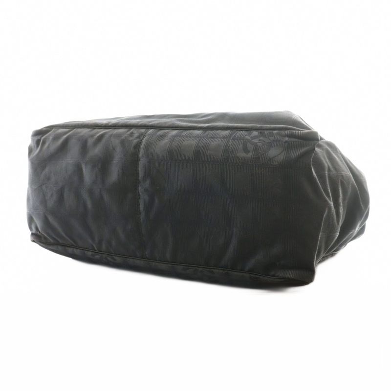 Chanel New Travel Line MM Tote Bag Black SS • OS