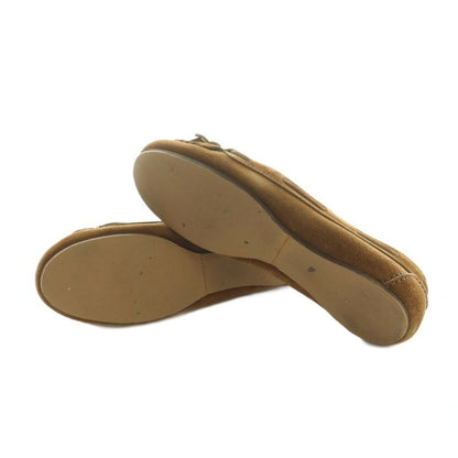 Saint Laurent Paris Moccasin Shoes Ribbon 37 24.0cm (9.45in) Brown Mi • OS