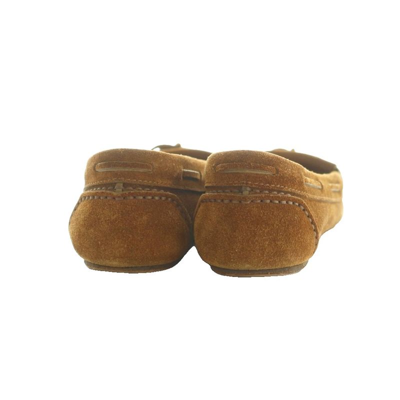 Saint Laurent Paris Moccasin Shoes Ribbon 37 24.0cm (9.45in) Brown Mi • OS