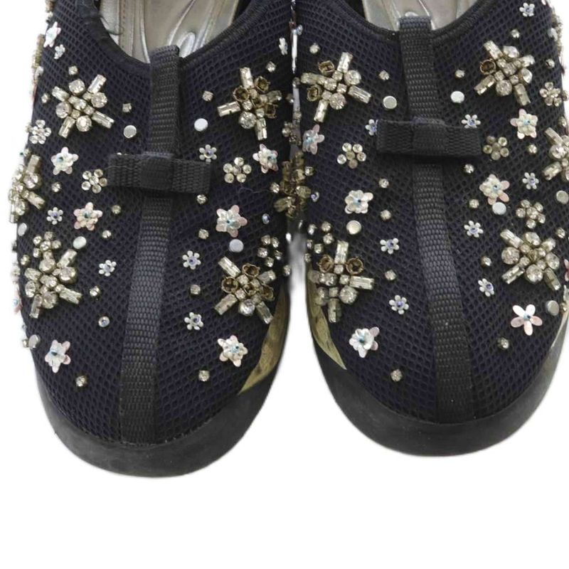 Christian Dior Bijou Sneakers 38.5 Black