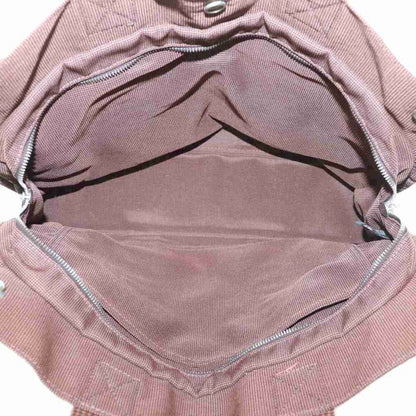 Hermes Her Line Tote MM Bag Canvas Brown Mi • OS • OH