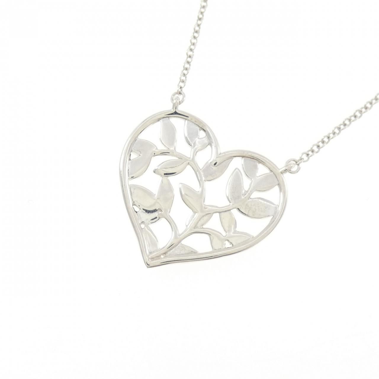 Tiffany Olive Leaf Necklace