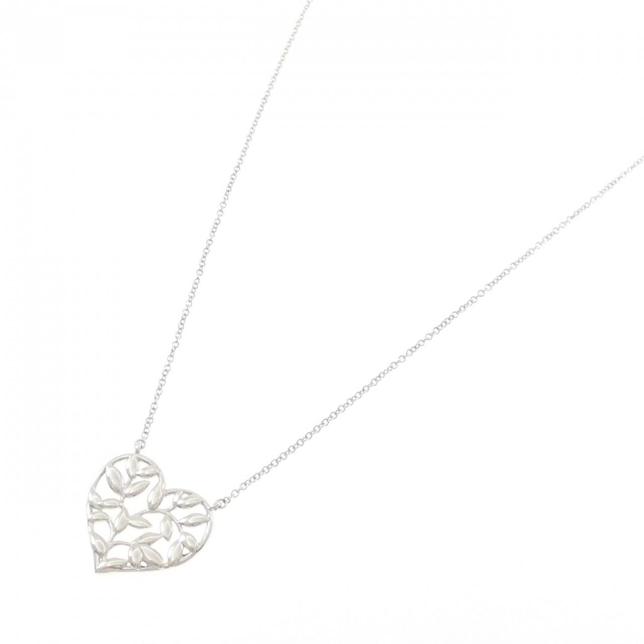 Tiffany Olive Leaf Necklace