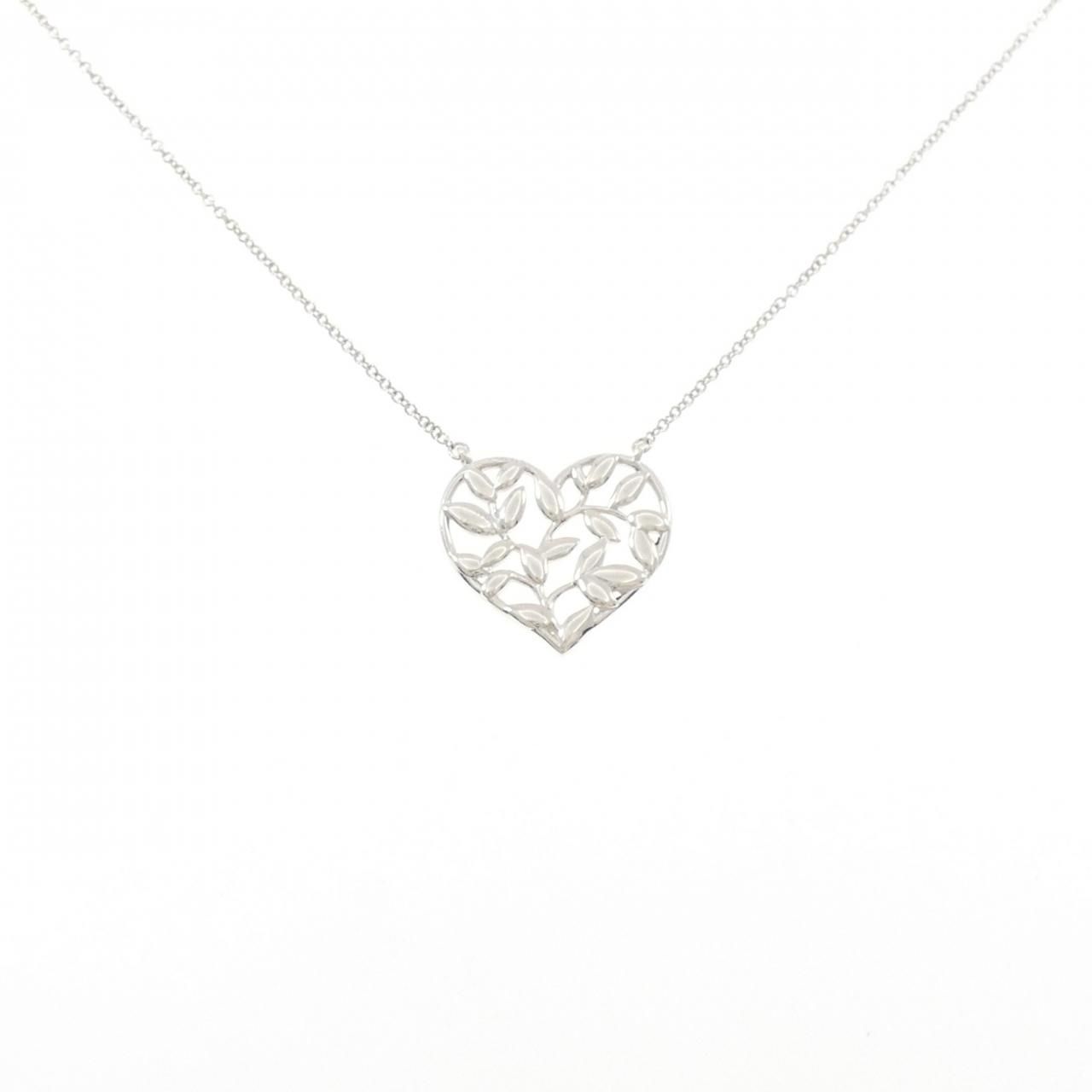 Tiffany Olive Leaf Necklace