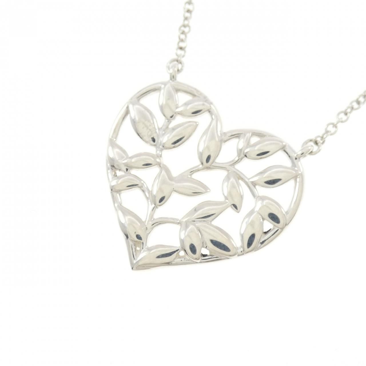 Tiffany Olive Leaf Necklace